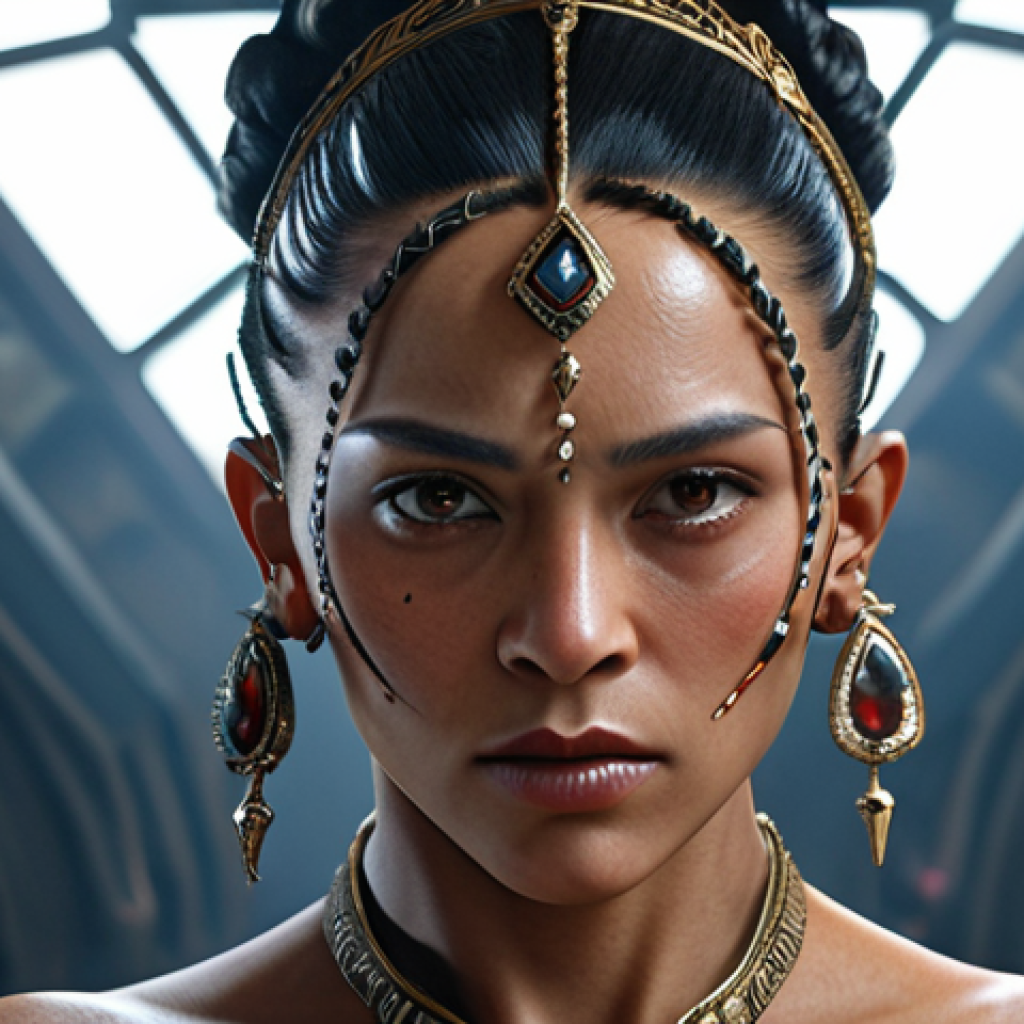 A Lineage character undergoing a dynamic transformation, showcasing enhanced skills and stats, with a 'vogue' style and surprising power. Focus on visual elements that convey strength and adaptability.